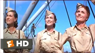Mister Roberts (1955) - Beautiful Visitors Scene (5/10) | Movieclips
