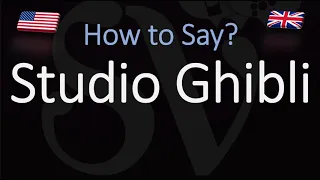 How to Pronounce Studio Ghibli? | Hayao Miyazaki's Studios Japanese Pronunciation