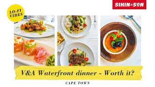 CAPE TOWN | Was it worth it? 3-course dinner at the V&A Waterfront - Sevruga Restaurant