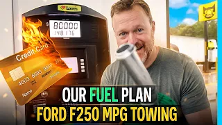 ⛽️ FUEL COST, FORD F250 MPG AND RV TRAVEL PREP