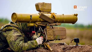 Russia Anti-Tank Forces Destroyed Enemy With Fagot ATGM