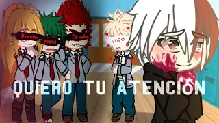 quiero tu atención[]TodoBaku[]fioo0o + @mikkaap[]bnha/mha[]colaboración[]yandere todoroki[]Au[]