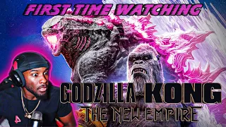 KONG SPUN BACK!  | GODZILLA x KONG: THE NEW EMPIRE (2024) | FIRST TIME WATCHING | REACTION | REVIEW