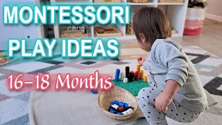 60 TODDLER PURPOSEFUL PLAY IDEAS! MONTESSORI ACTIVITIES FOR 16-18 MONTHS OLD  Montessori at Home