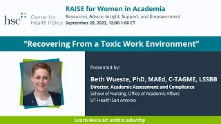 RAISE for Women in Academia 9.20.2023