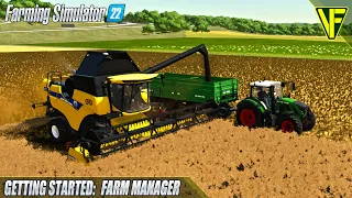 Get started as a FARM MANAGER in FARMING SIMULATOR 22