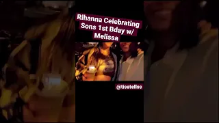 Exclusive! Rihanna & Friends Celebrating @ Son’s Birthday Party 🎉🎈 #Rihanna #Rza #AsapRocky