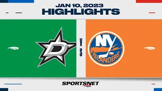 NHL Highlights | Stars vs. Islanders - January 10, 2023