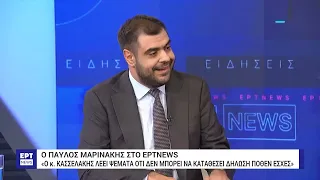 Παύλος Μαρινάκης: «Το μόνο κόμμα με συγκεκριμένο ευρωπαϊκό πρόγραμμα και απολογισμό είναι η ΝΔ» |ΕΡΤ