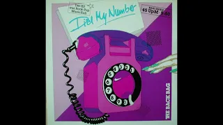 The Back Bag  -  Dial My Number