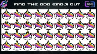 HOW GOOD ARE YOUR EYES # 81 | Find The Odd Emoji Out | Emoji Puzzle Quiz | TK  Puzzles