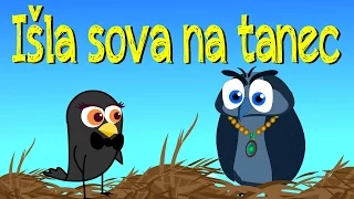 Išla sova na tanec | Zbierka | 14 minútový mix | Slovenské detské pesničky