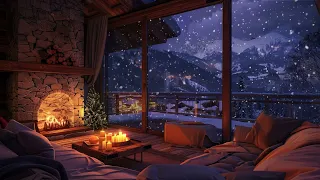 Blizzard Bliss Melodies - 3 Hour Snowstorm Sounds for Tranquil State of Mind