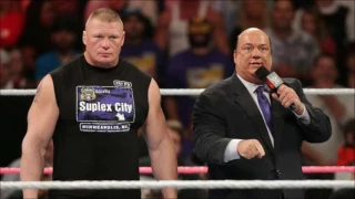 WWE Suplex City! Goldberg! CHANTS (SOUND EFFECT)