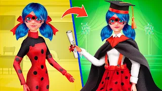 8 Trucos y Manualidades para Barbie / Ladybug y Cat Noir