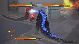 GODZILLA PS4 : Godzilla 2014 vs Burning Godzilla vs SpaceGodzilla