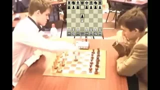 QUEEN'S GAMBIT DECLINED SLAV OPENING!!! MAGNUS CARLSEN VS SERGEY KARJAKIN || WORLD BLITZ CHESS 2009