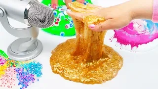 КОЛЛЕКЦИЯ СЛАЙМОВ АСМР 😲 ПОПРОБУЙ НЕ СКАЗАТЬ ВАУ! СЛАЙМ ЧЕЛЛЕНДЖ | Satisfying Slime Videos ASMR