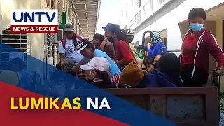 Mga residente sa Agoncillo at Laurel sa Batangas, lumikas na