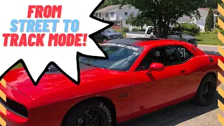 ProCharged 5.7 Hemi goes from total street mode to track mode!