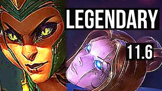 CASSIOPEIA vs ORIANNA (MID) | 12/1/7, 1200+ games, Legendary, 1.2M mastery | BR Master | v11.6