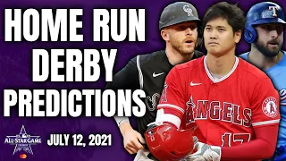 2021 MLB Home Run Derby PREDICTIONS | Unhinged LIVE 7/12/21