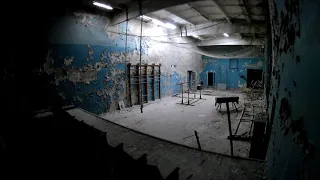свет в спортзале школы в Чернобыль-2 akcja światło w szkole w Czarnobylu-2 DUGA