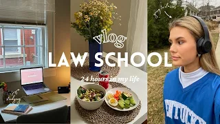 24 hours in my life as a law student living in lexington, kentucky [law school vlog]