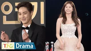 이태환·서은수 '2017 KBS 연기대상' 레드카펫 (2017 KBS Drama Awards, 황금빛 내 인생, My Golden Life, 박시후)