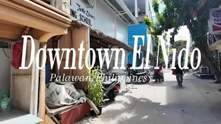 🇵🇭 2024 - El Nido - Palawan Philippines Downtown Street Walk + Tips! [4k]