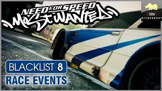 NFS Most Wanted - Blacklist 8 - Race Events