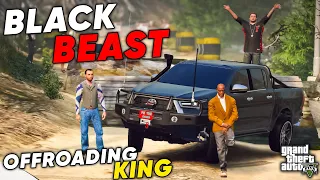 BOIZZ BLACK BEAST REVO🔥 | OFFROADING KING | GTA 5 | URDU |