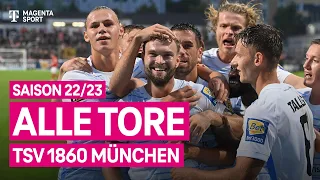 Alle Tore des TSV 1860 München in der Saison 2022/23 | 3. Liga | MAGENTA SPORT