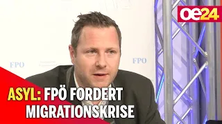 ASYL: FPÖ ortet Migrationskrise