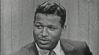 What's My Line? - Sugar Ray Robinson; Jack E. Leonard [panel] (Jul 1, 1956)
