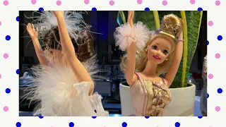 Swan lake ballet performance Barbie stop motion