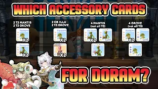 Doram  | Accessory Cards - DMG Comparison | Ragnarok Origin Global