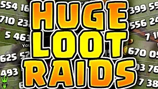 HUGE LOOT RAIDS! OVER 1 MIL RESOURCES EACH RAID! - Road to Max TH11 - Clash of Clans