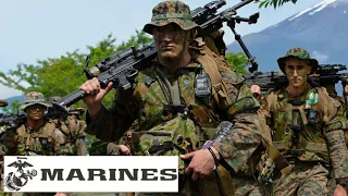 US Marines participate in realistic combat training in Japan.