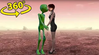 Dame tu Cosita kiss Wednesday Addams 360° VR