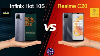 Infinix Hot 10S Vs Realme C20 - Full Comparison [Full Specifications]