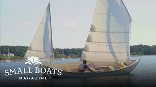 Sail Away with Swifty: A Stunning Caledonia Yawl Built by Hand at WoodenBoat School
