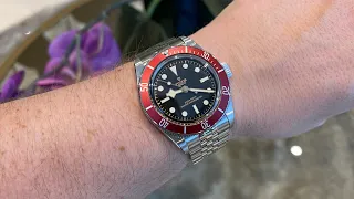 4K Unboxing & Review Tudor Black Bay 41 Burgundy jubilee my new watch - M7941A1A0RU-0003