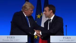 President Trump's entire Paris remarks