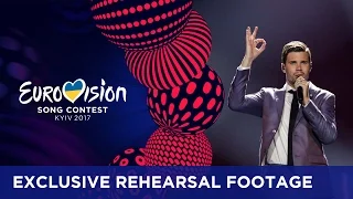 Robin Bengtsson - I Can't Go On (Sweden) EXCLUSIVE Rehearsal footage