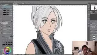 Tang draws stuff (Riven x Final Fantasy 7) speedpaint part 2