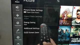 LG OLED TV ENABLE Dolby ATMOS SETTINGS