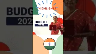 BUDGET 2022| Union Budget 2022-23| Budget Highlights #india #budget #unionbudget