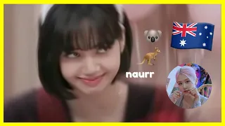 lisa loves rosé's aussie accent