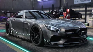 Need for Speed Heat Gameplay - MERCEDES GT AMG Customization | Max Build